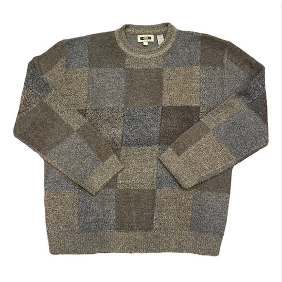 Vintage Joseph Abboud rolled crew neck sweater